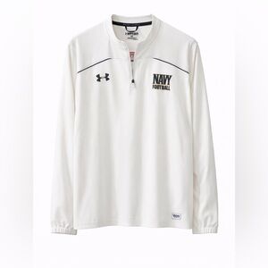 Under Armour Men's White Quarter-Zip Sweatshirt